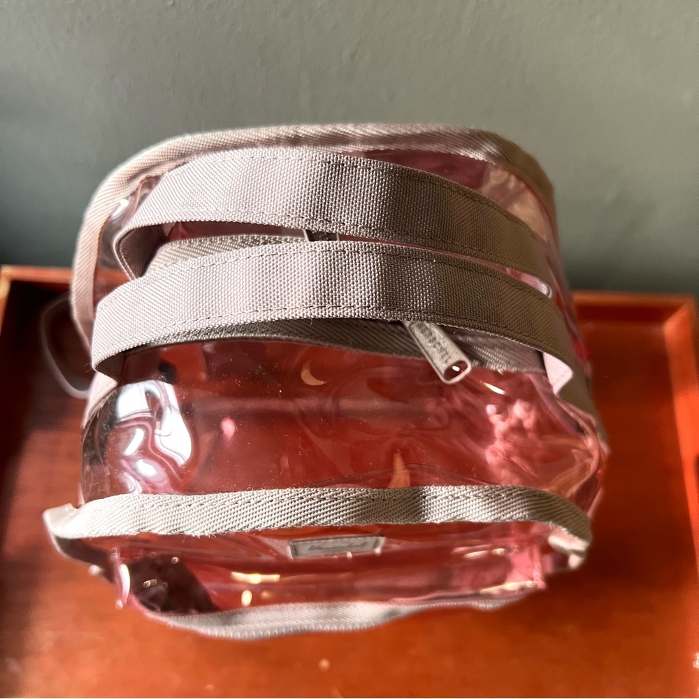 Herschel Supply Company Clear PVC Backpack with Pink Trim - Picture 3 of 14